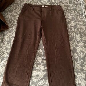 a new day Brown Houndstooth Pants